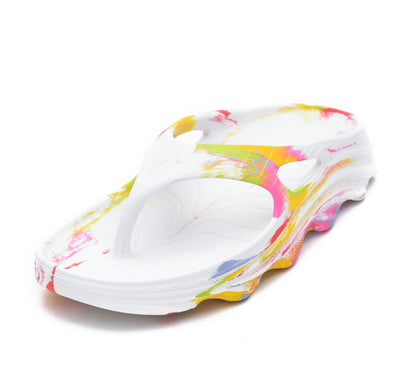 Doubleu Riva Women  Marble Comfortable Recovery Footwear