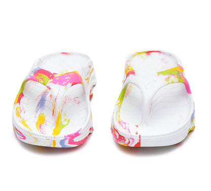 Doubleu Riva Women  Marble Comfortable Recovery Footwear