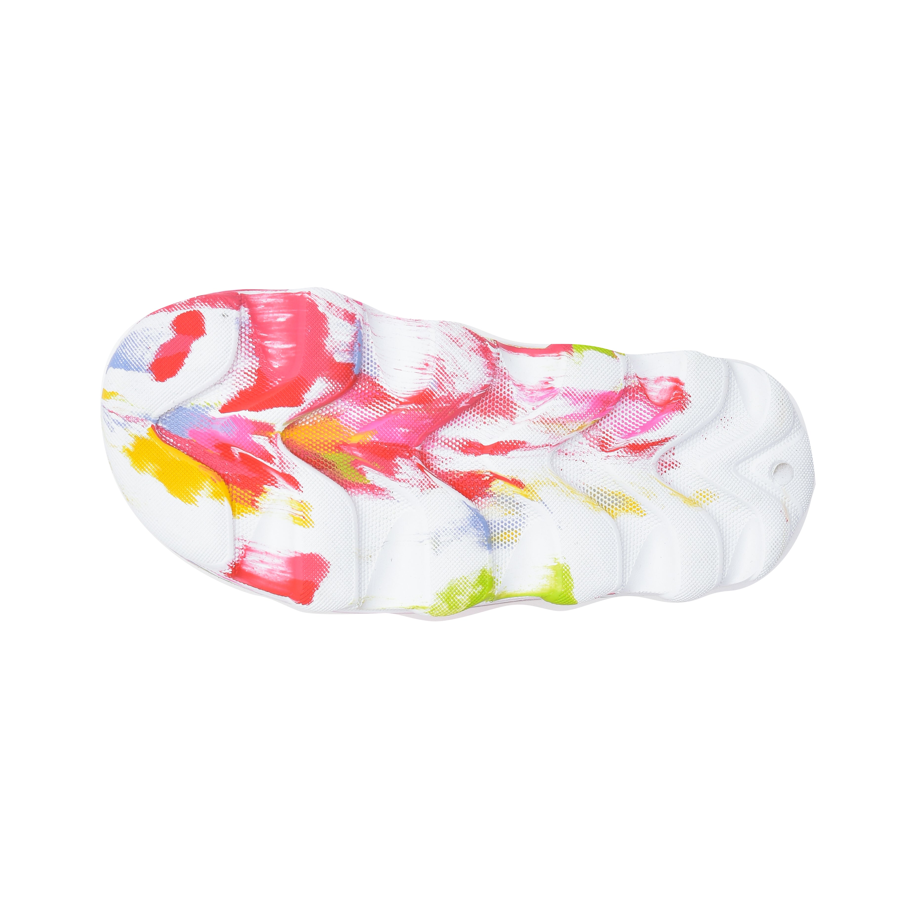 Doubleu Riva Women Marble Comfortable Recovery Footwear White Candy