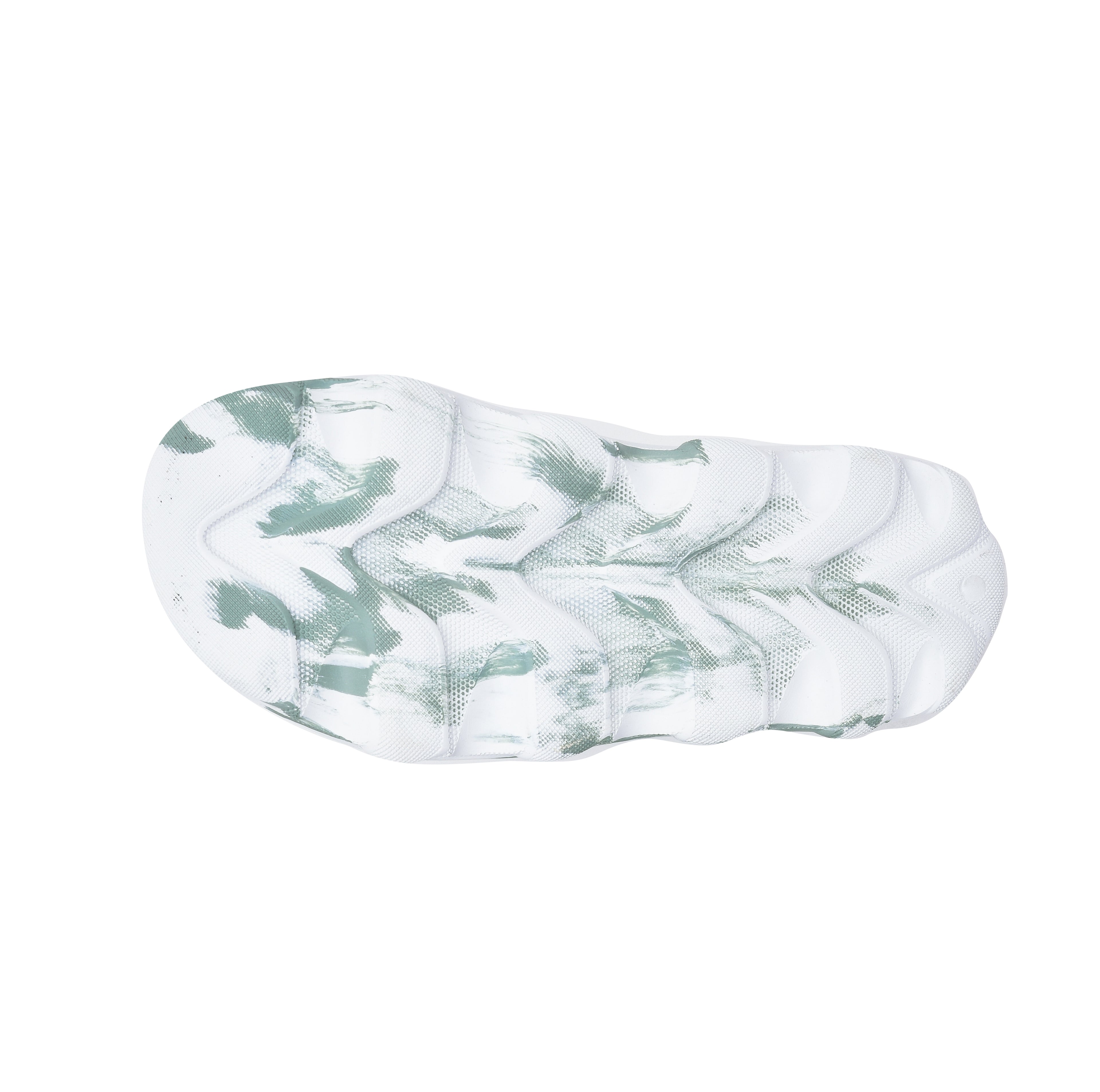 Doubleu Riva Women Marble Comfortable Recovery Footwear White Sage Green