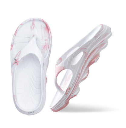 Doubleu Riva Women  Marble Comfortable Recovery Footwear
