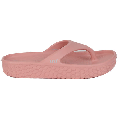 Doubleu Kyoto Women  Comfortable & Light Weight  Pink Slipper