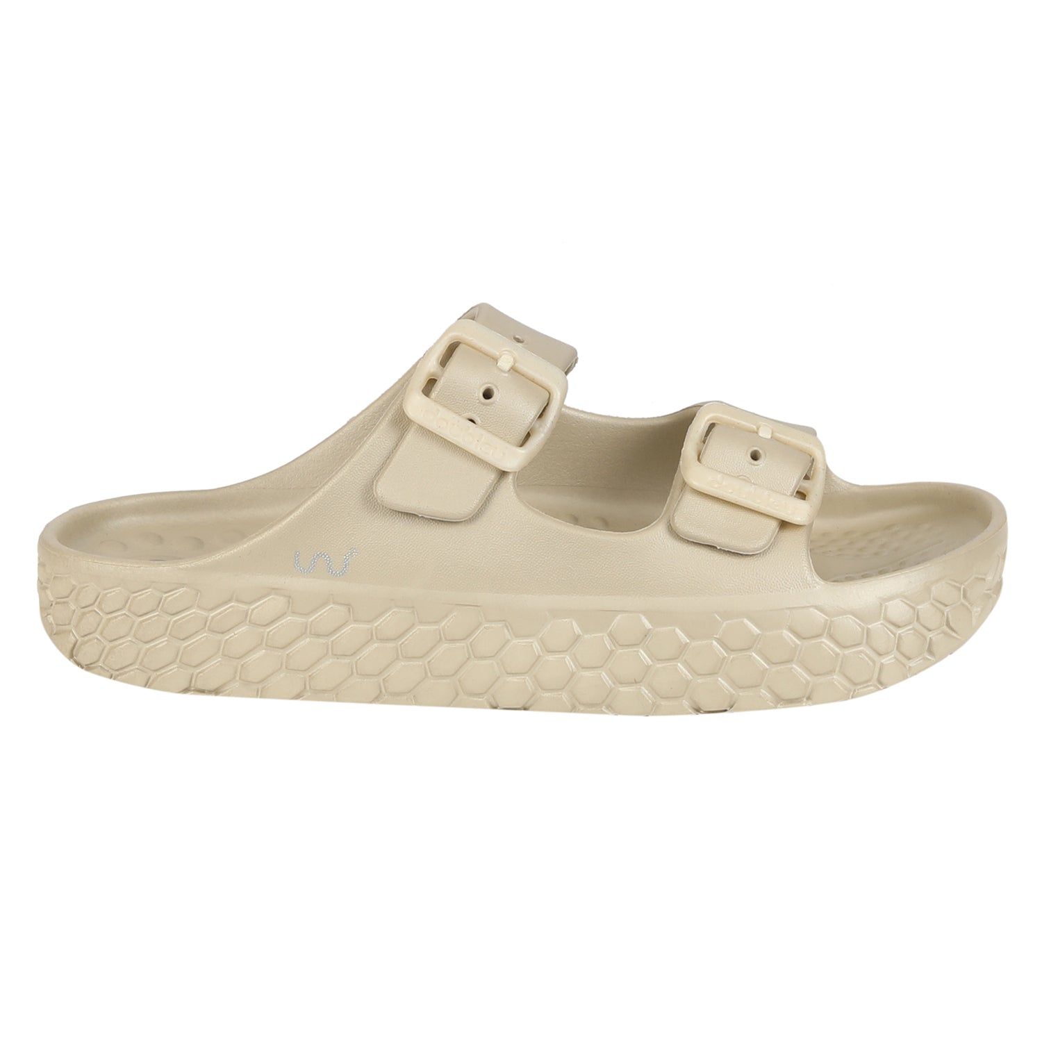 Doubleu Sakura Women Comfortable & Light Weight Slipper Beige