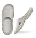 Doubleu Roma Slider for Men Comfortable Recovery Footwear Warm Grey