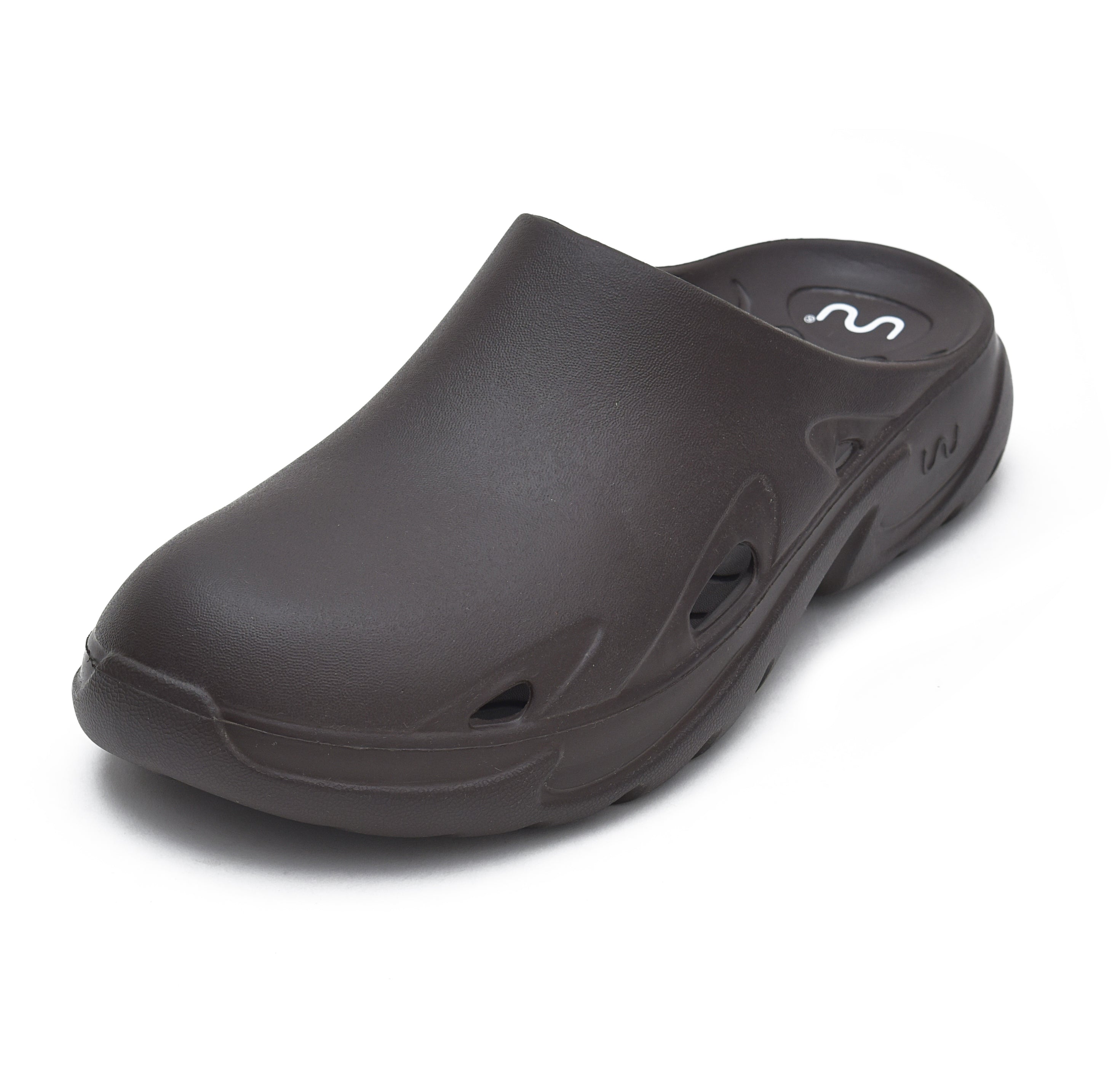 Doubleu Roma Mule for Men Comfortable Recovery Footwear C Brown