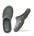 Doubleu Roma Urban Mule for Women Comfortable Slipper Olive tone
