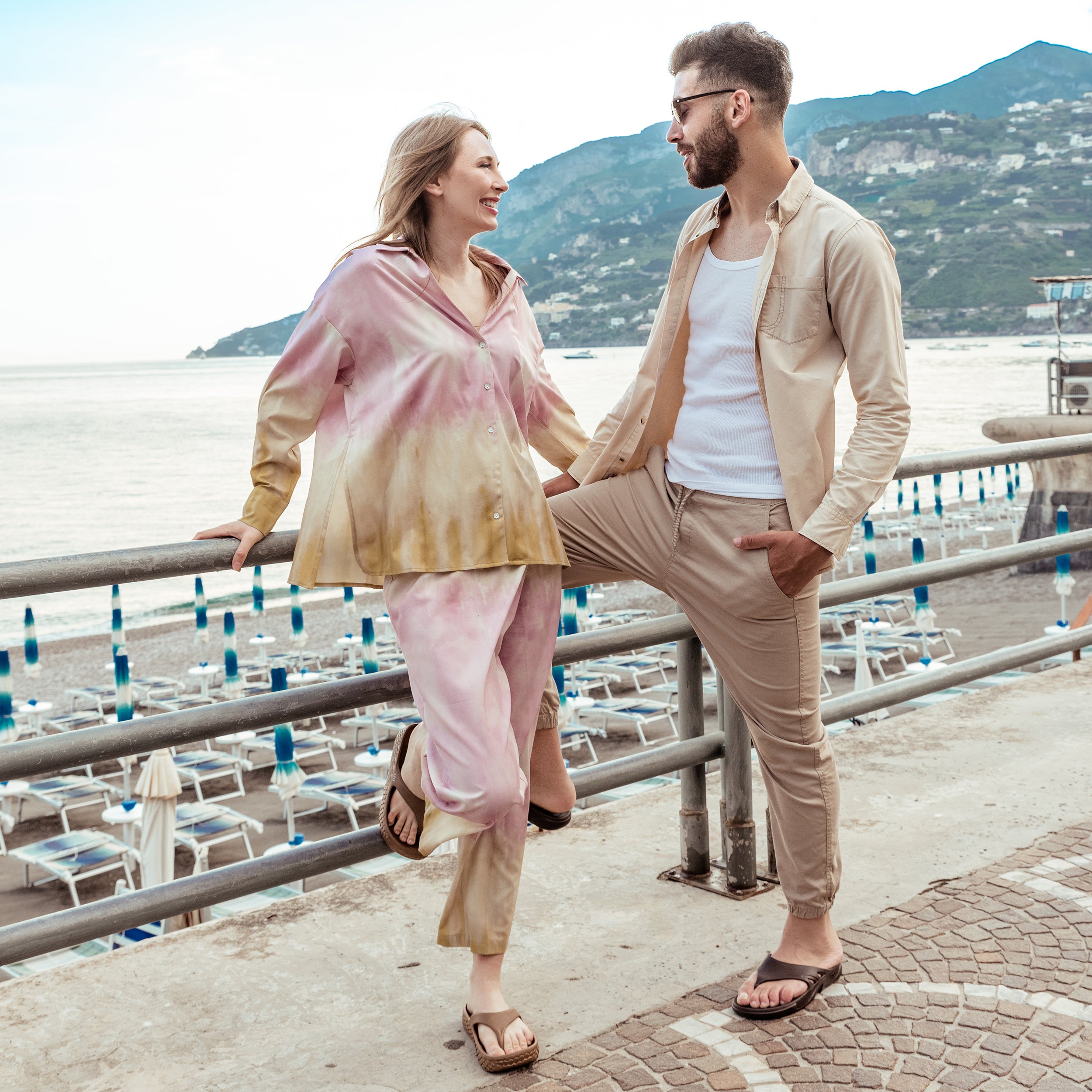 Doubleu Roma Thong for Men Comfortable Recovery Footwear