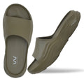 Ultra Sporty Slide Soft Dr Anti-Skid Slipper for Men Olive