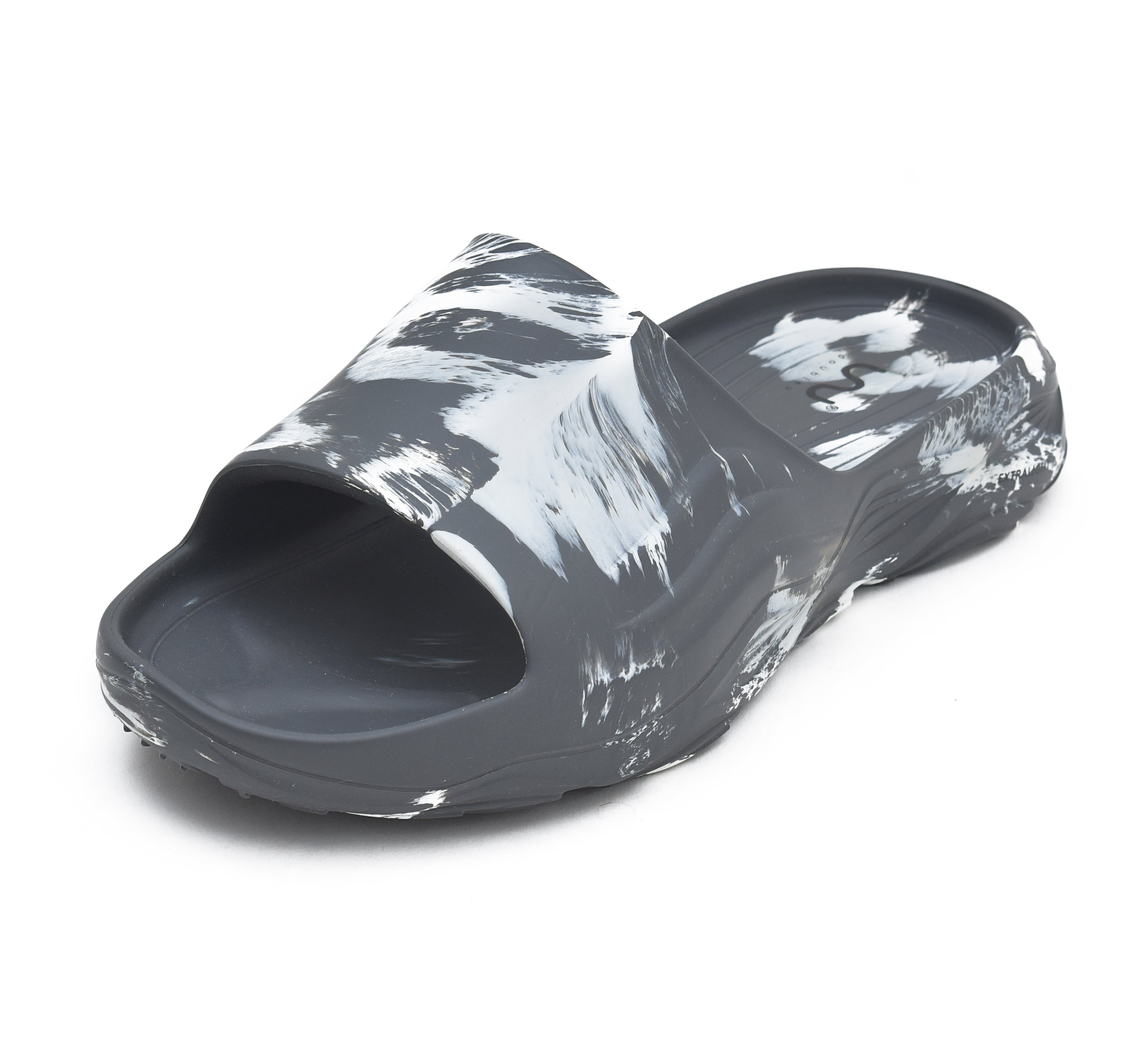 Ultra Sporty Slide  Soft Dr Anti-Skid Slipper for Men Carbone White