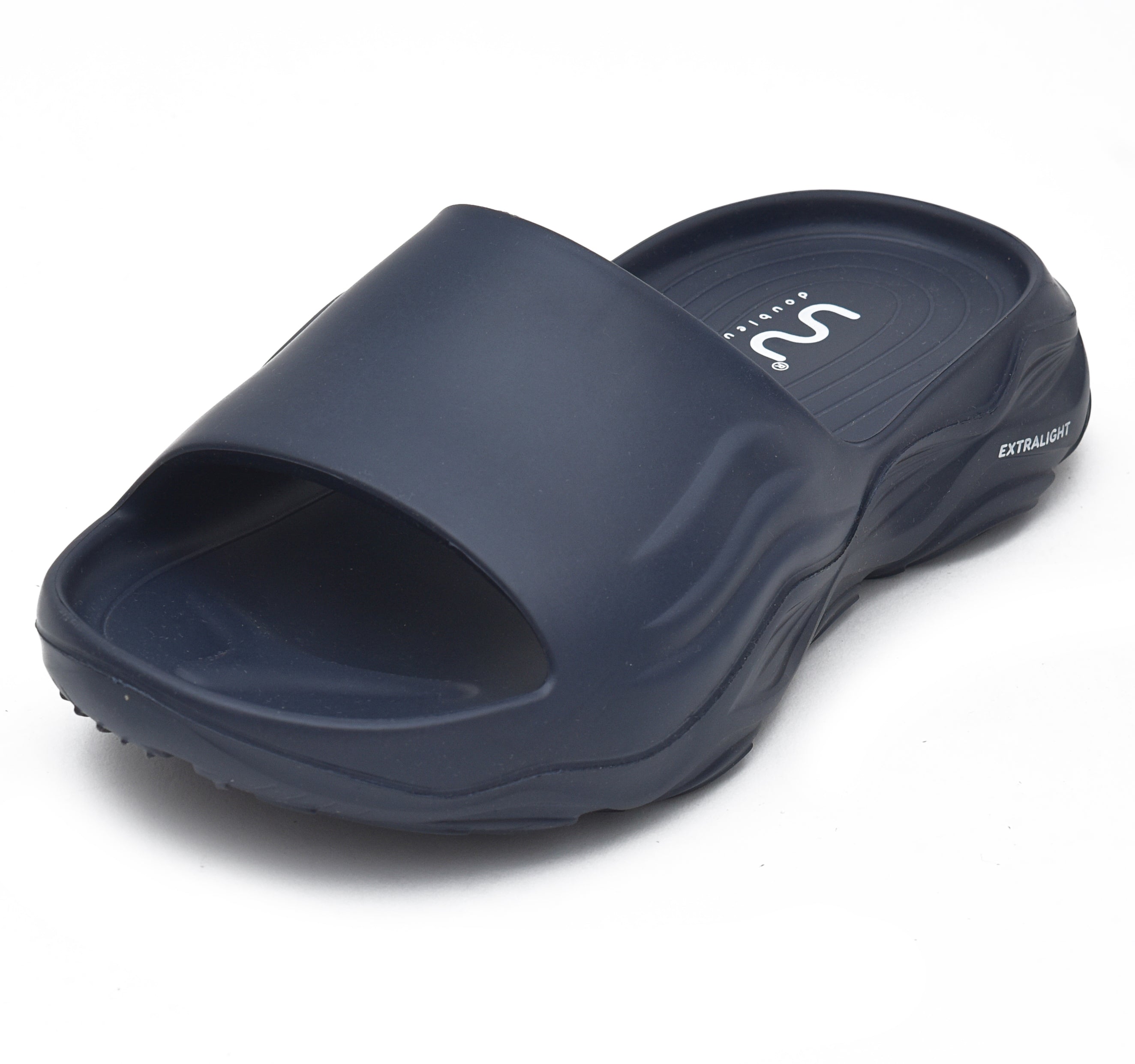 Doubleu Soft Doctor Anti-Skid for Women Ultra Sporty Slide Navy Blue
