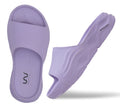 Doubleu  Ultra Sporty Men Comfortable Recovery Footwear White Mystic Lilac