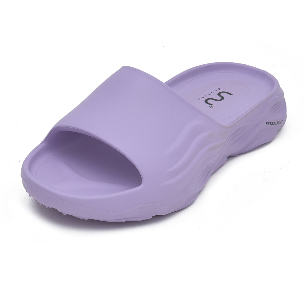Doubleu Soft Doctor Anti-Skid for Women Ultra Sporty Slide Mystic Lilac