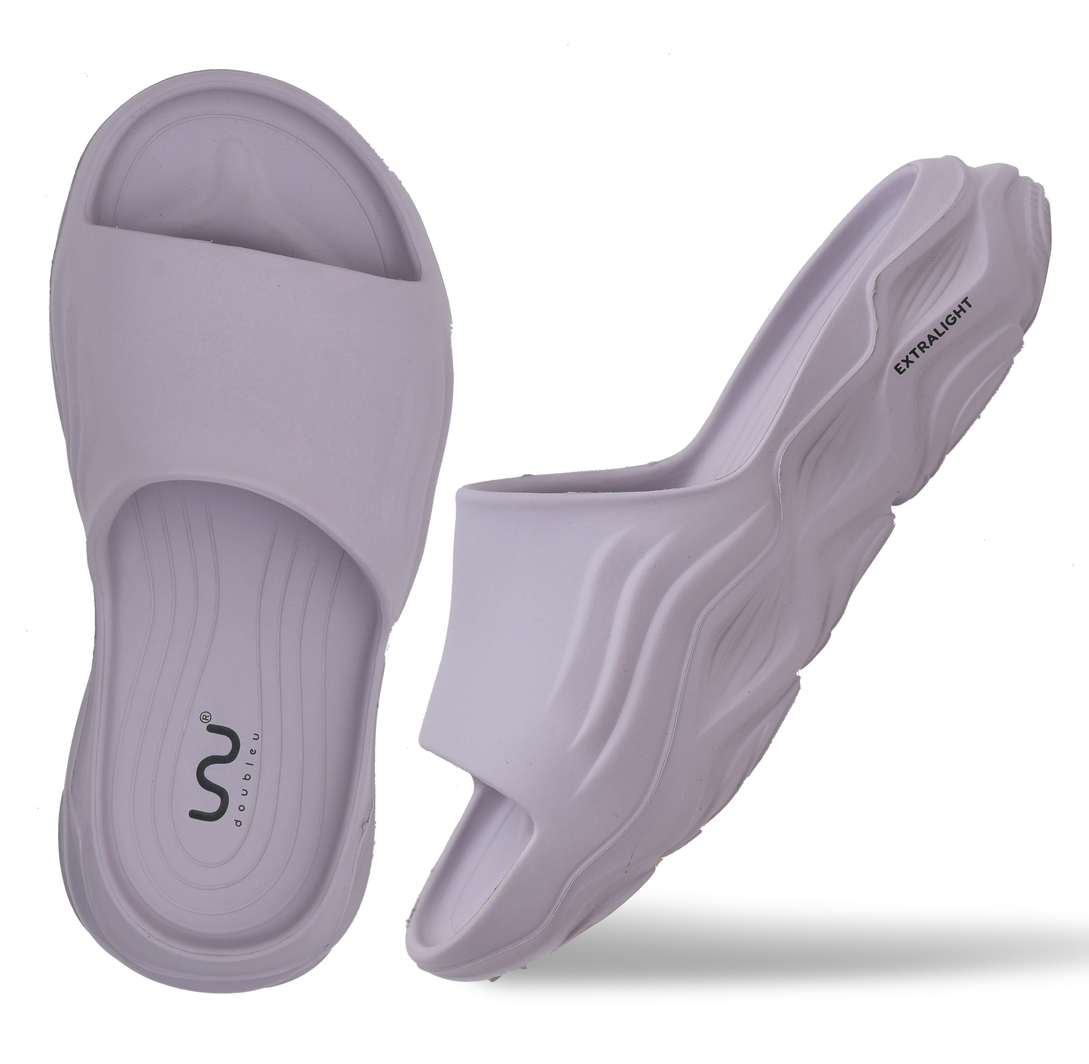 Doubleu Soft Doctor Anti-Skid for Women Ultra Sporty Slide Lilac