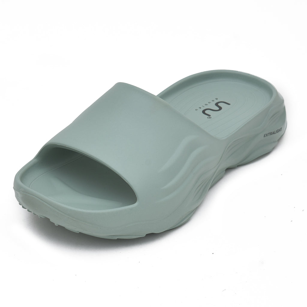 Doubleu Soft Doctor Anti-Skid for Women Ultra Sporty Slide Sage Green