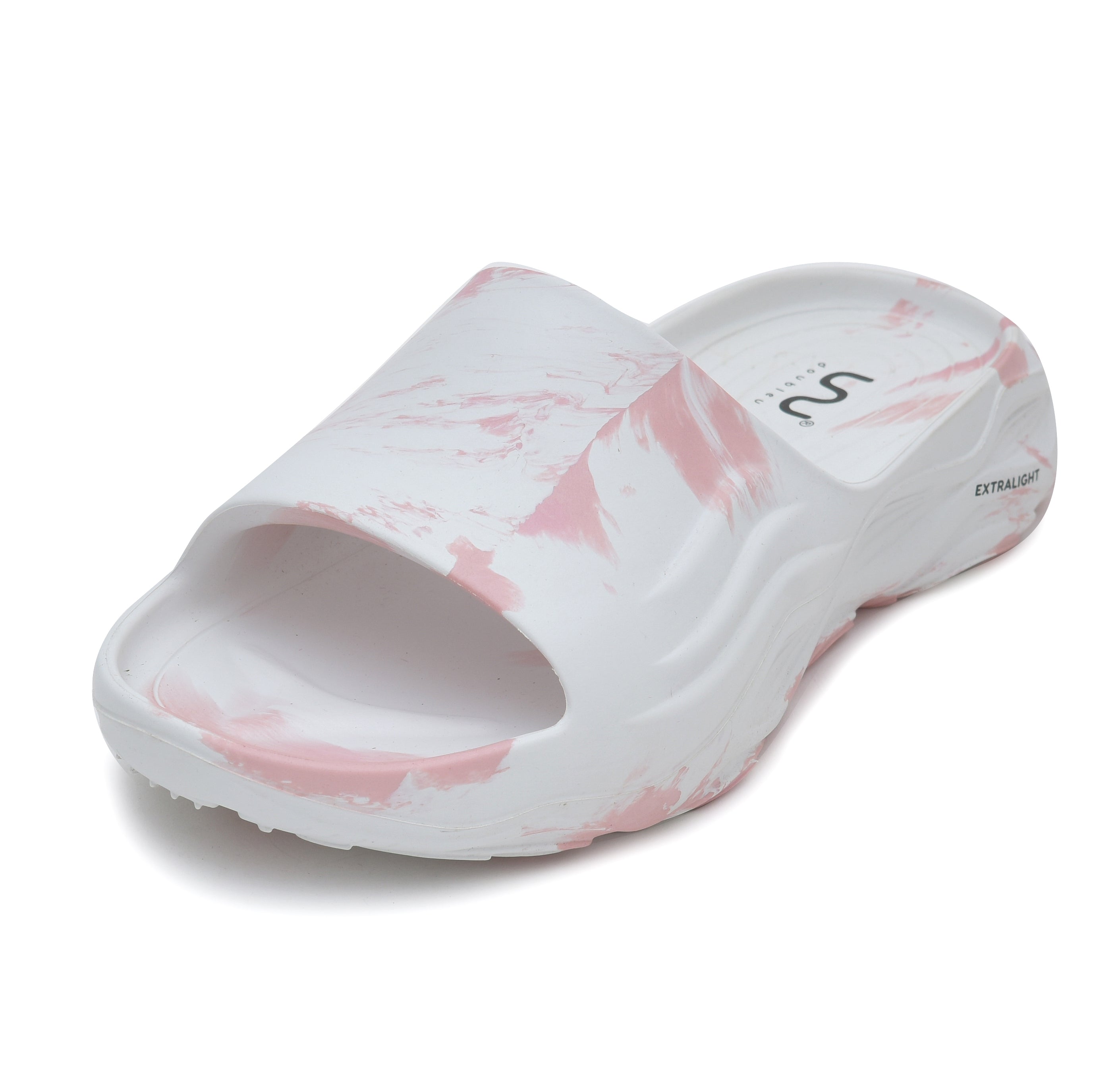 Doubleu Soft Doctor Anti-Skid for Women Ultra Sporty Slide White Orange