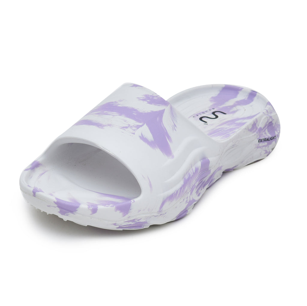 Soft Doctor Anti-Skid for Women Ultra Sporty Slide White Lilac
