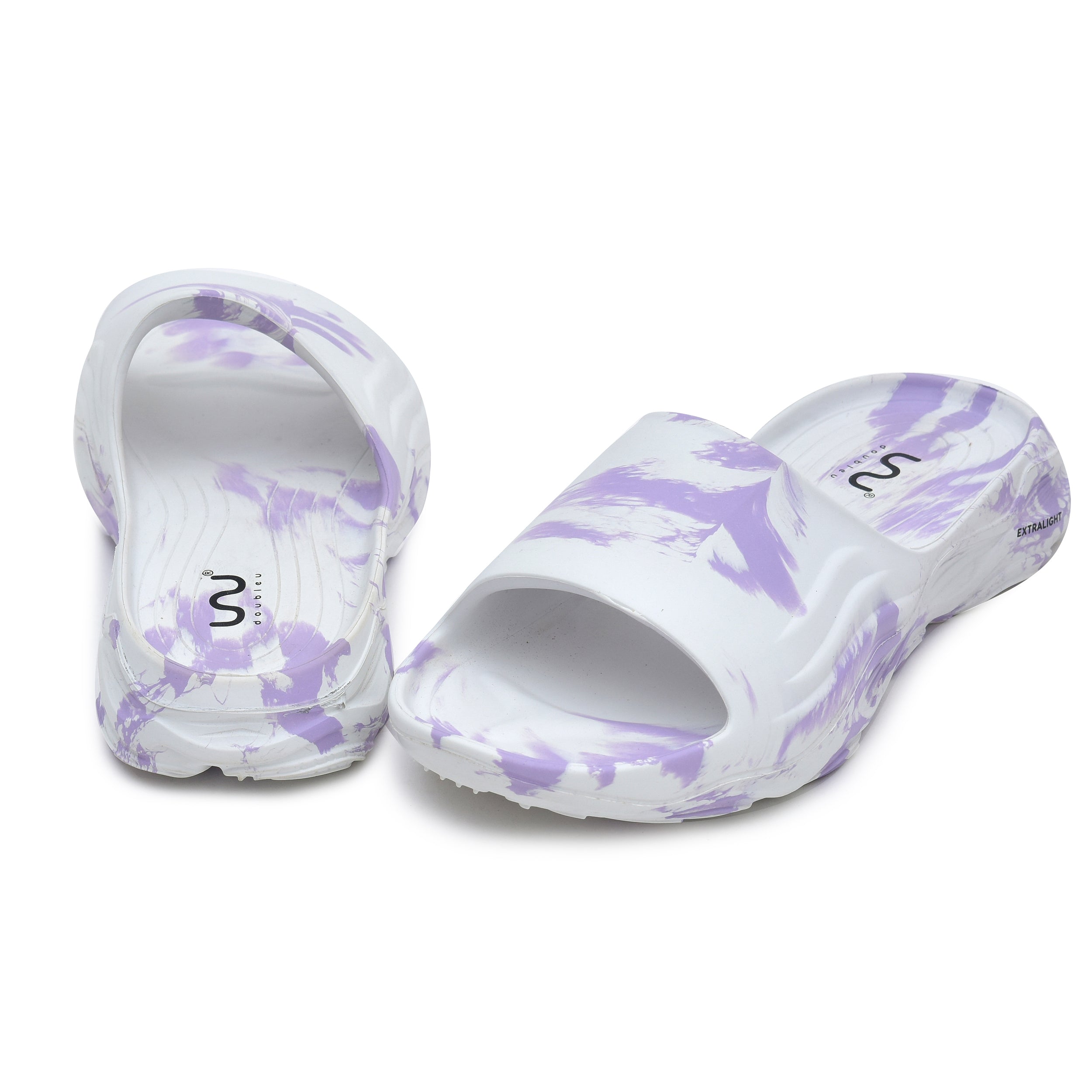 Soft Doctor Anti-Skid for Women Ultra Sporty Slide White Lilac