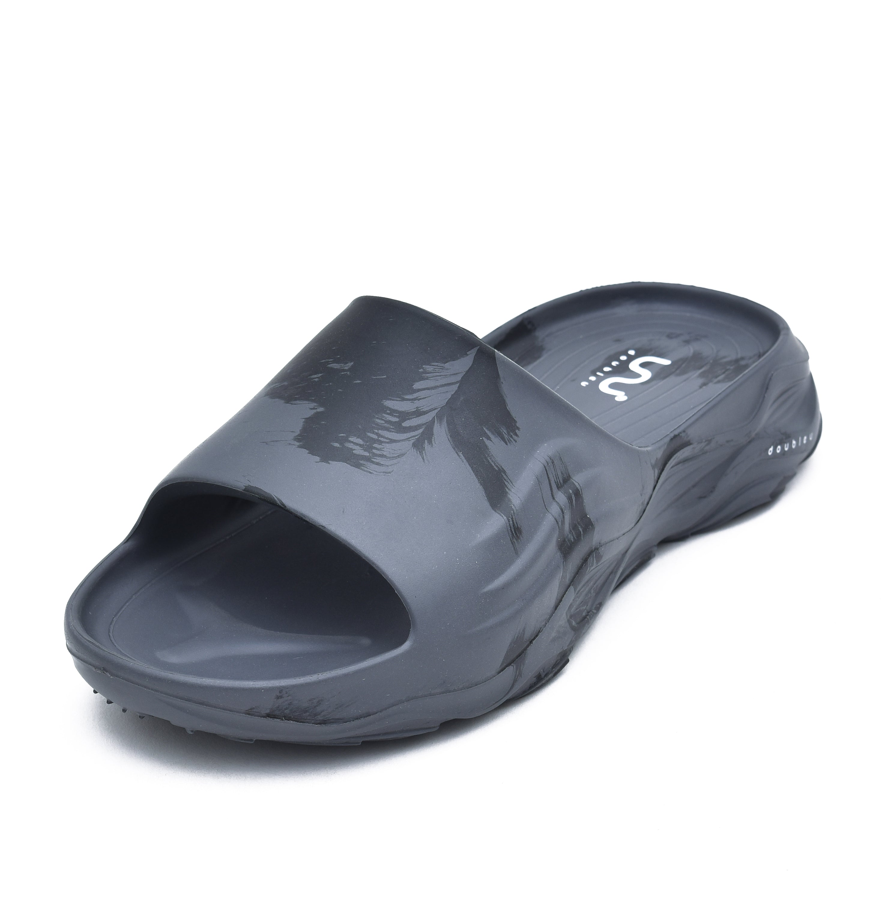 Doubleu Soft Doctor Anti-Skid for Women Ultra Sporty Slide Carbone Black