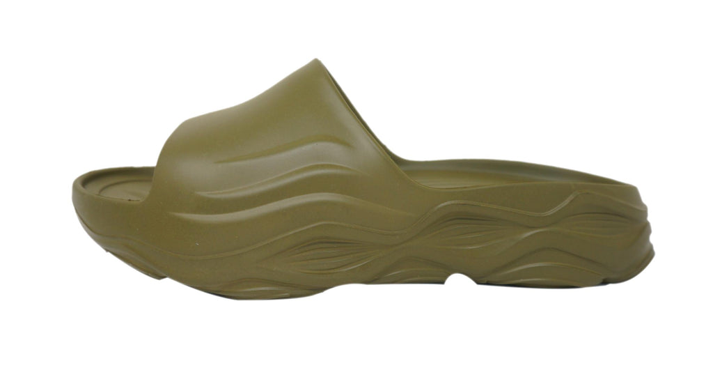 Doubleu Soft Doctor Anti-Skid for Women Ultra Sporty Slide Olive Green