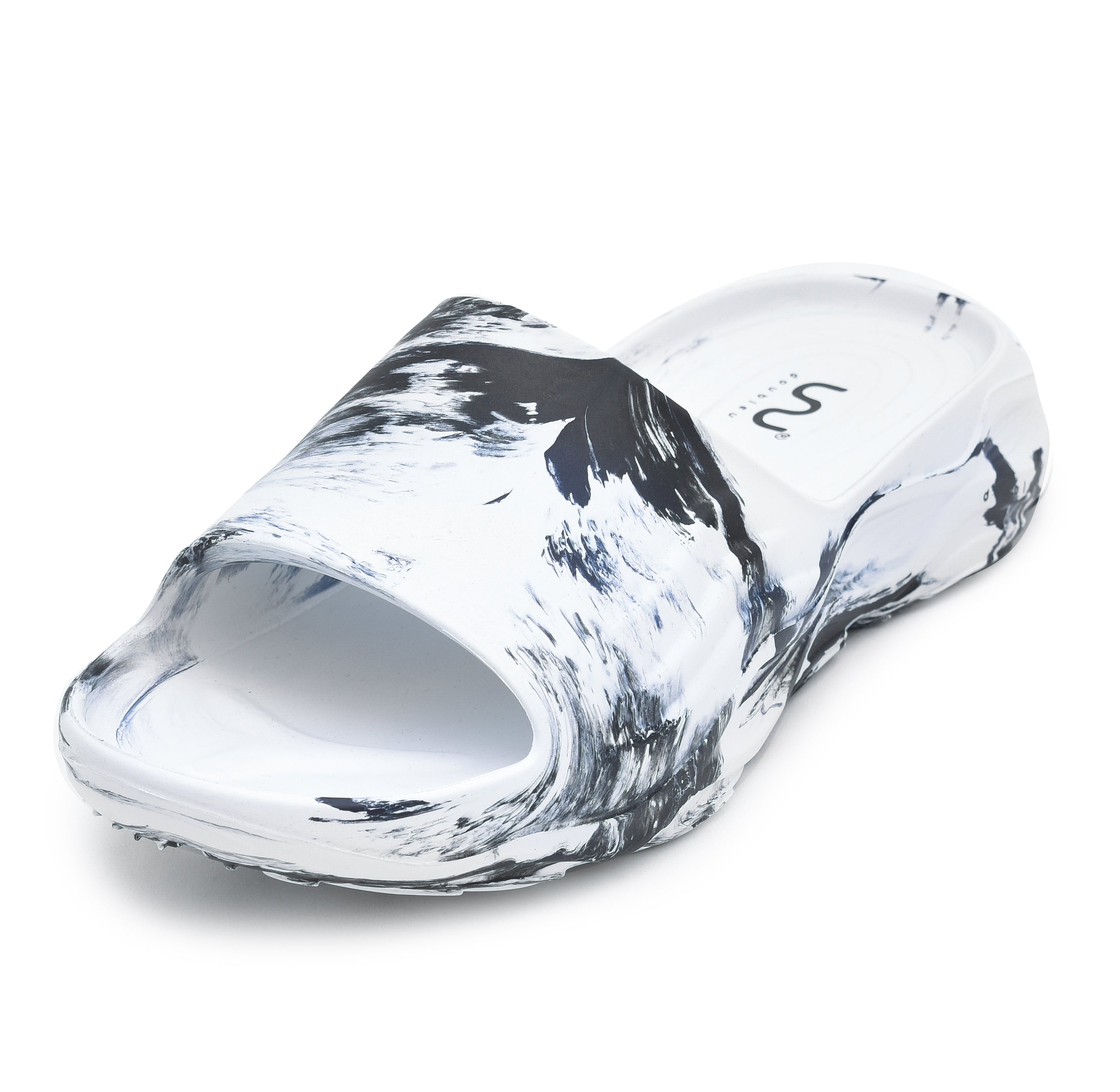 Doubleu Soft Doctor Anti-Skid for Women Ultra Sporty Slide White Blue Black
