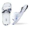 Doubleu Soft Doctor Anti-Skid for Women Ultra Sporty Slide White Blue Black