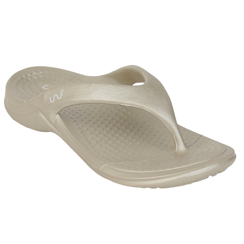 Doubleu California Women Comfortable & Light Weight Slipper Beige