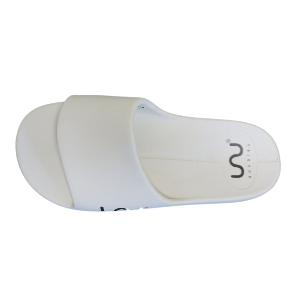 Doubleu Milano Men Comfortable & Light Weight White Slipper