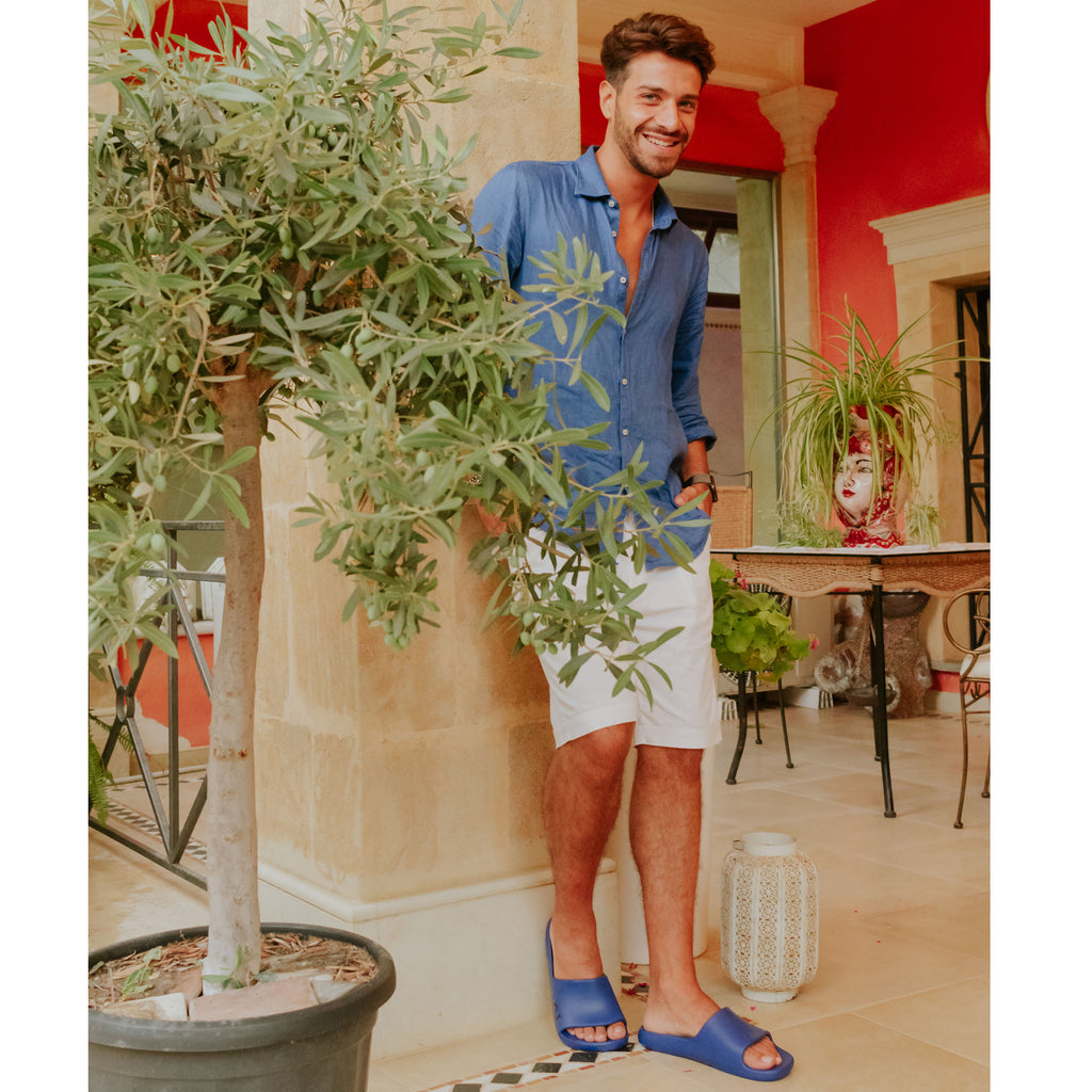 Doubleu Milano Men   Comfortable & Light Weight Slipper