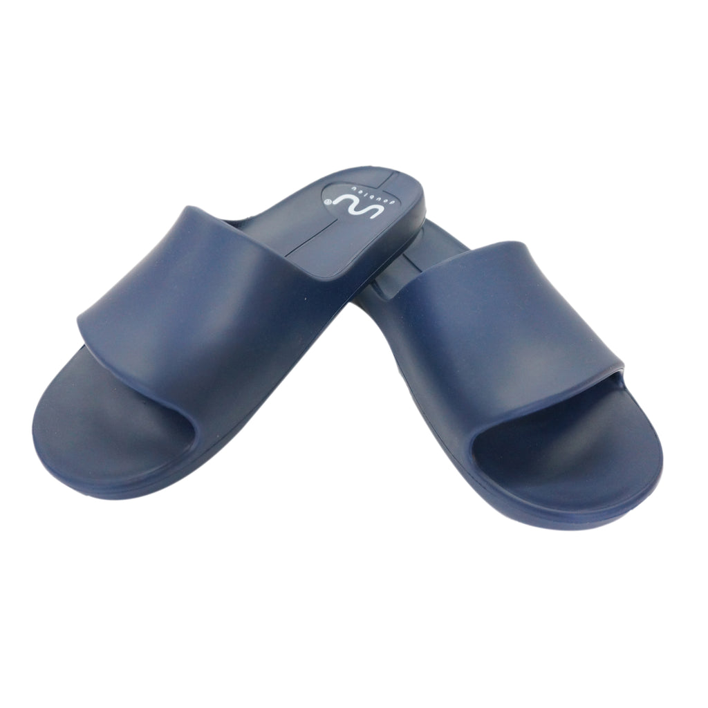 Doubleu Milano Women Comfortable & Light Weight Slipper Navy Blue