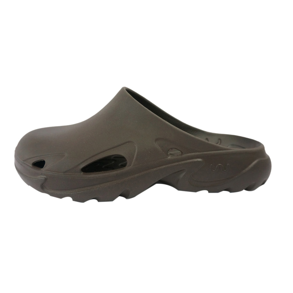 Doubleu Roma Mule for Men Comfortable Recovery Footwear C Brown