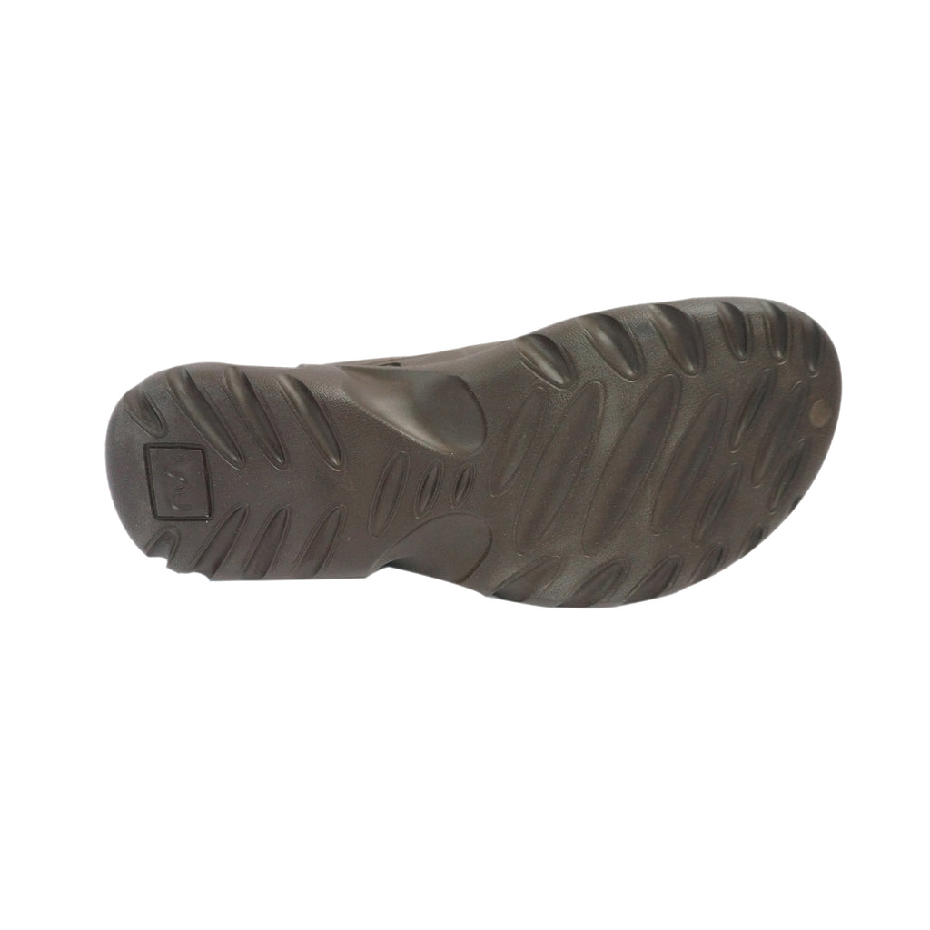 Doubleu Roma Mule for Men Comfortable Recovery Footwear C Brown
