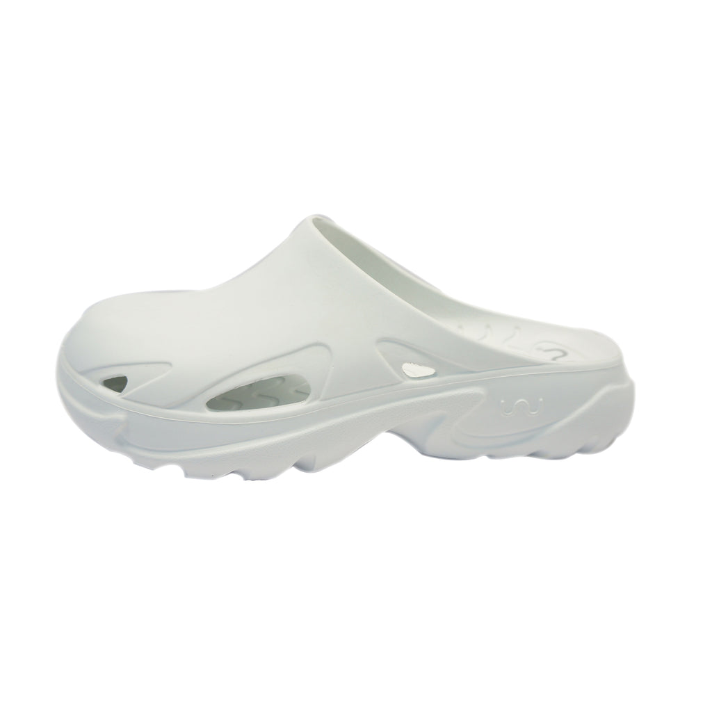 Doubleu Roma Urban Mule for Men Comfortable Slipper (White)