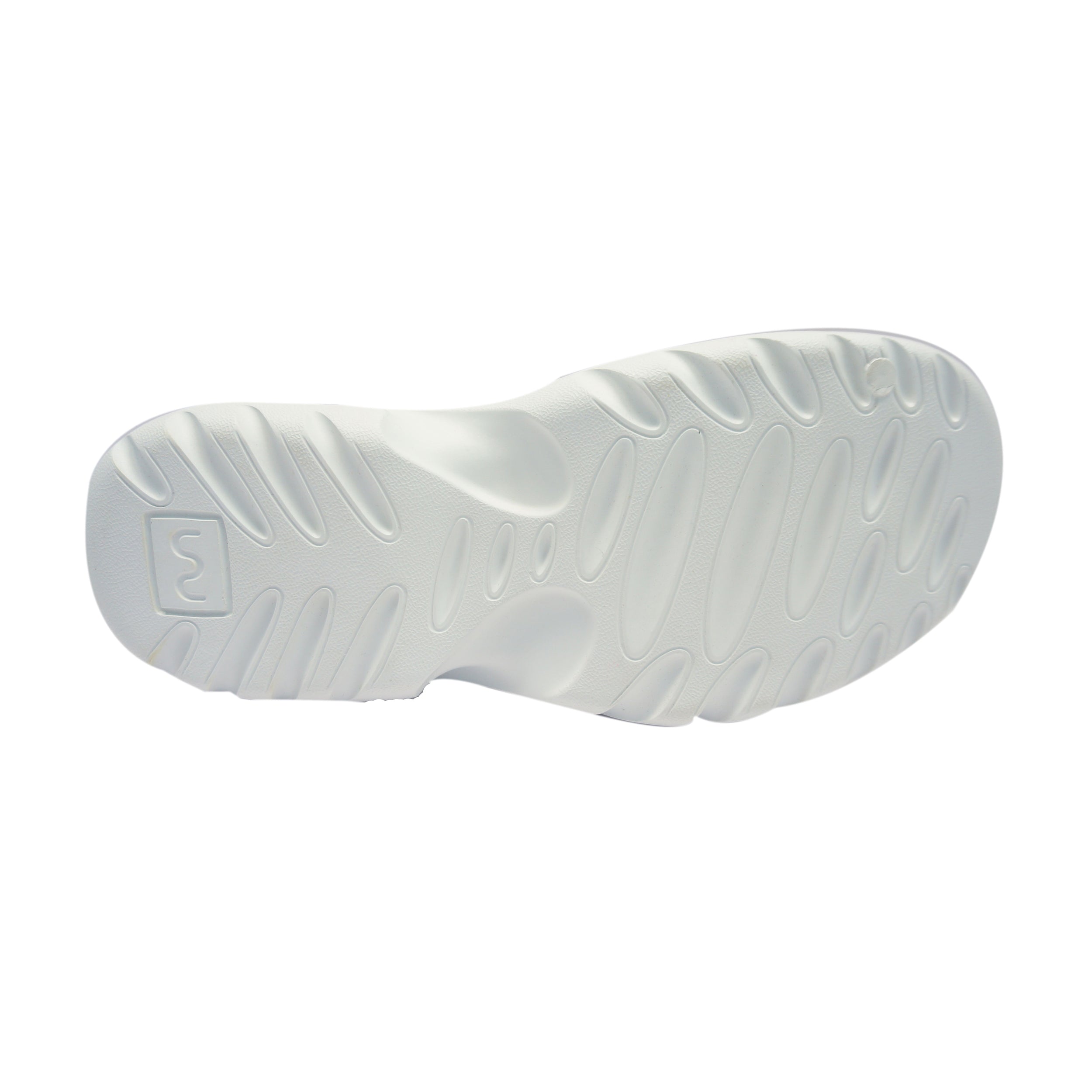 Doubleu Roma Slider for Men Comfortable Recovery Footwear White