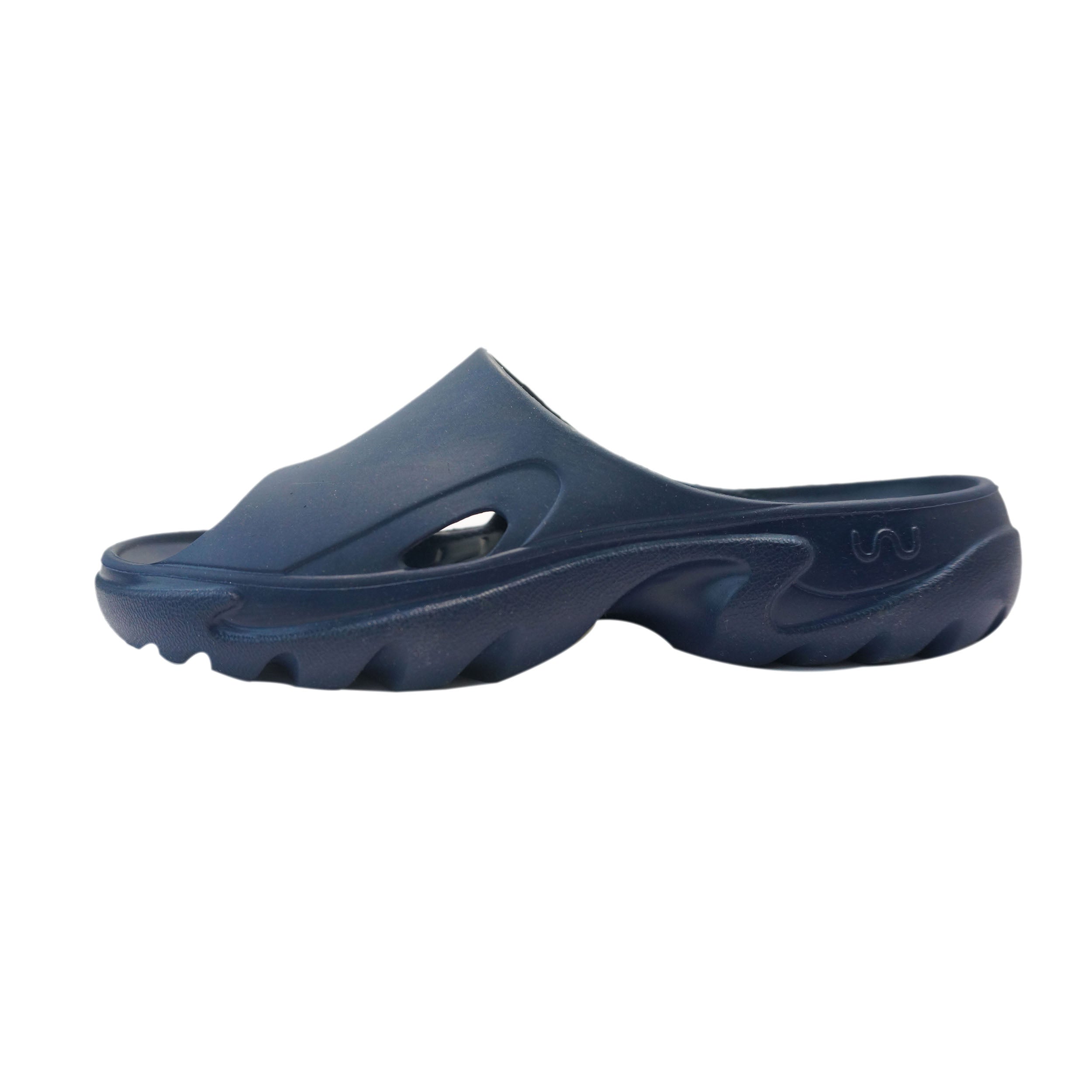 Doubleu Roma Slider for Men Comfortable Footwear Navy Blue