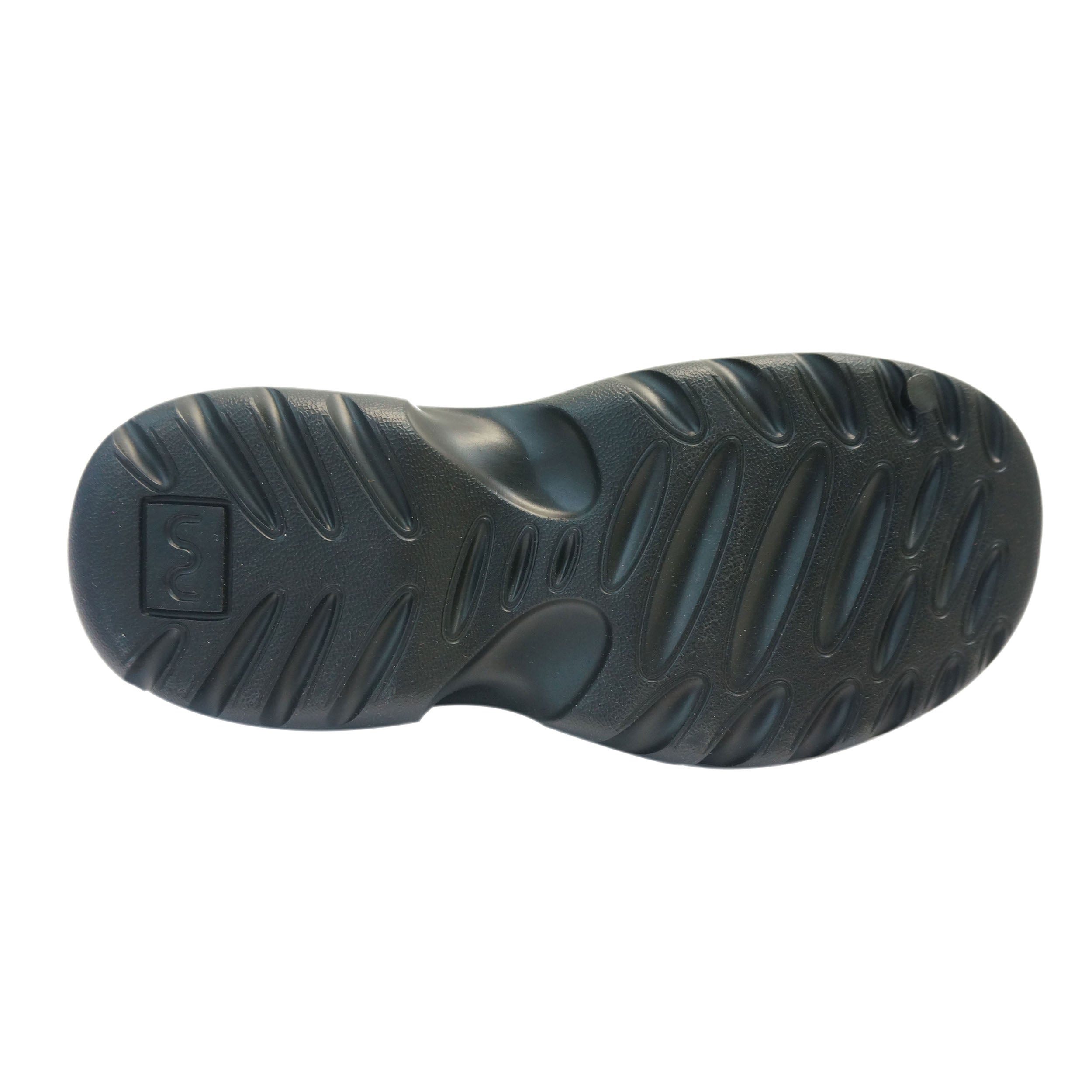 Doubleu Roma Slider for Men Comfortable Recovery Footwear Black