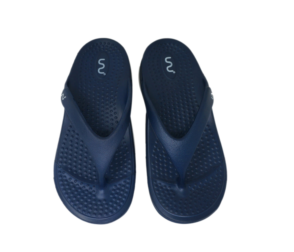 Doubleu California Men Comfortable & Light Weight Blue Slipper