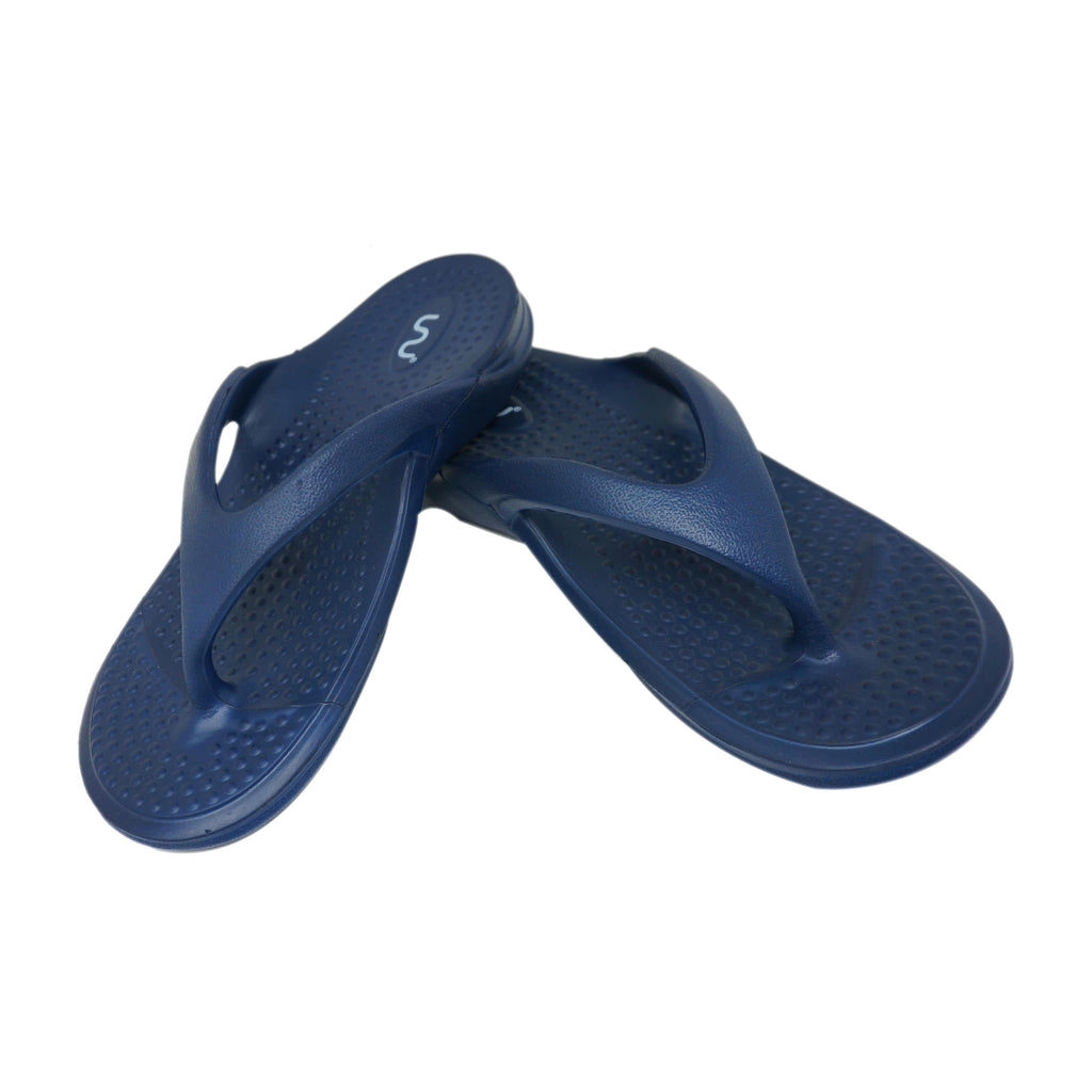 Doubleu California Men Comfortable & Light Weight Blue Slipper