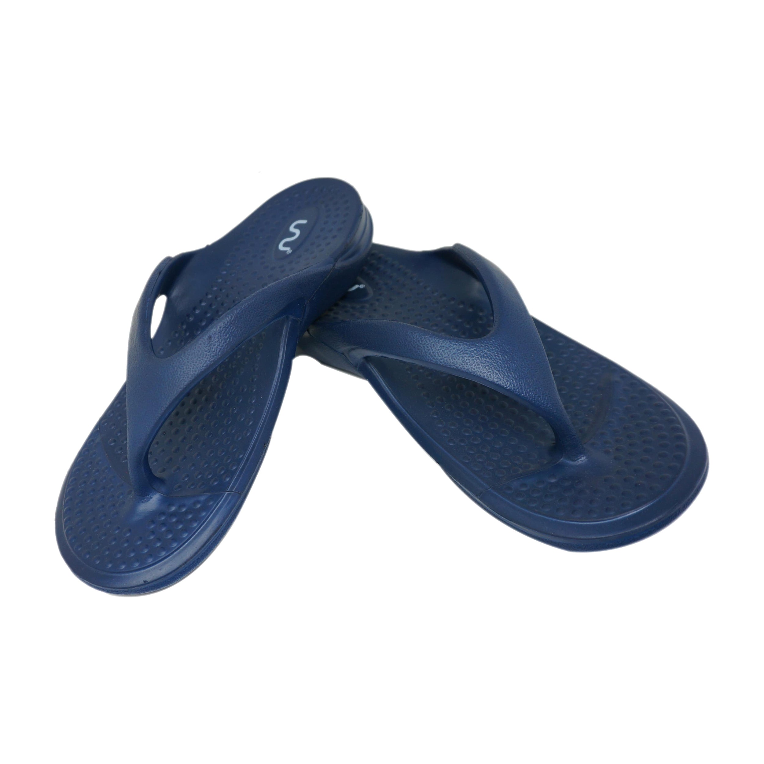 Doubleu California Men Comfortable & Light Weight Blue Slipper