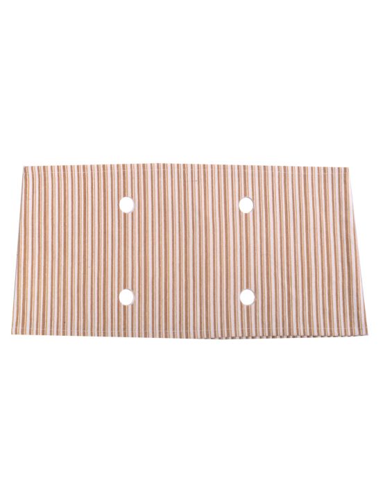 Doubleu Righe Collar-Beige