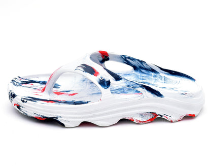 Double  Riva Menu Marble Comfortable Recovery Footwear