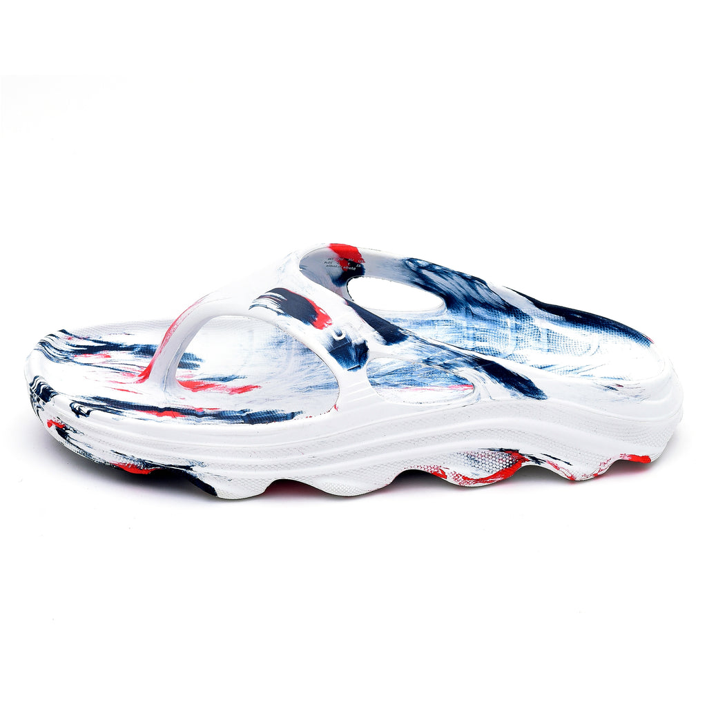 Double Riva Men Marble Comfortable Recovery Footwear