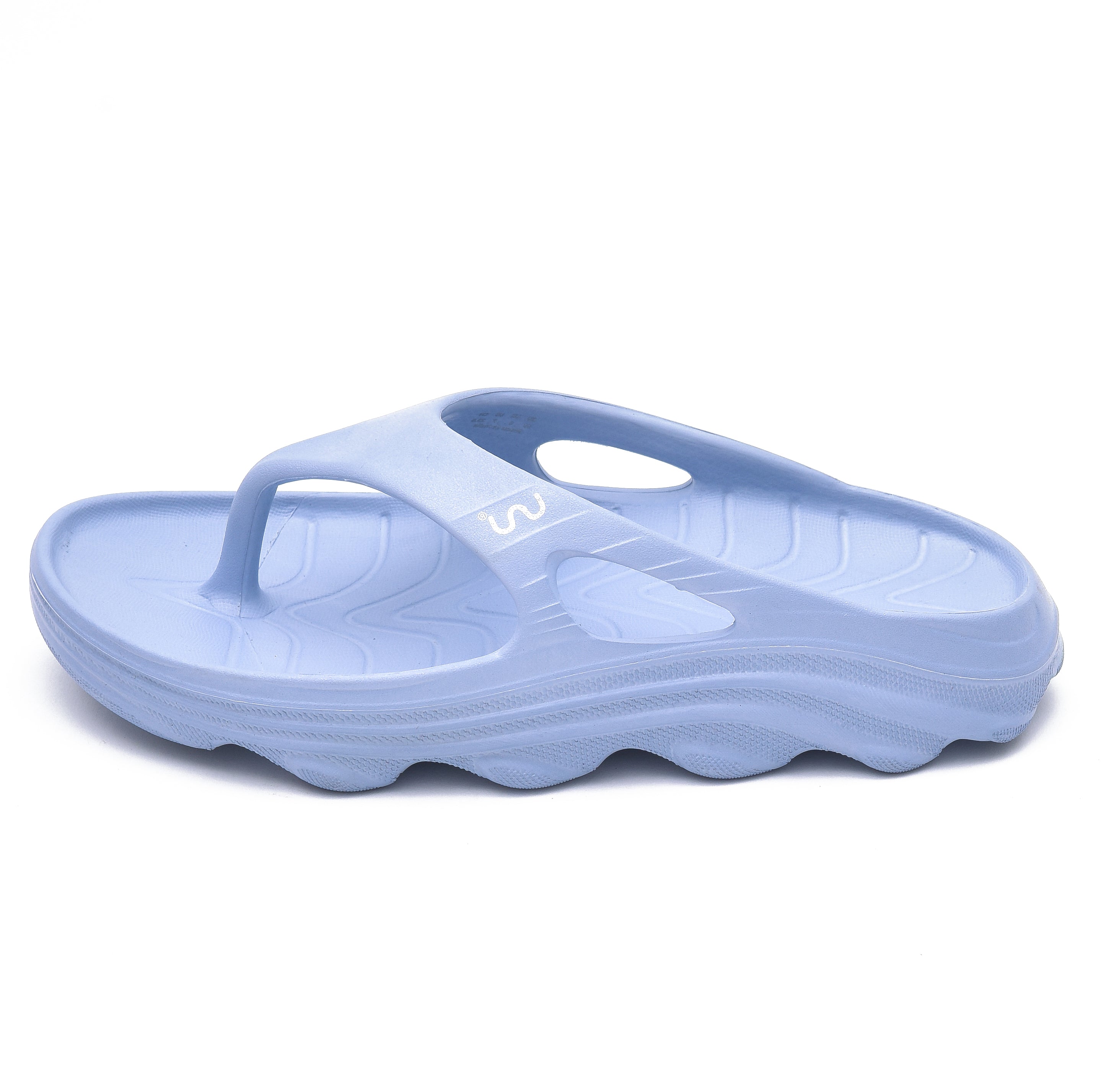 Doubleu Riva Women Comfortable Recovery Footwear Azzuro Metal