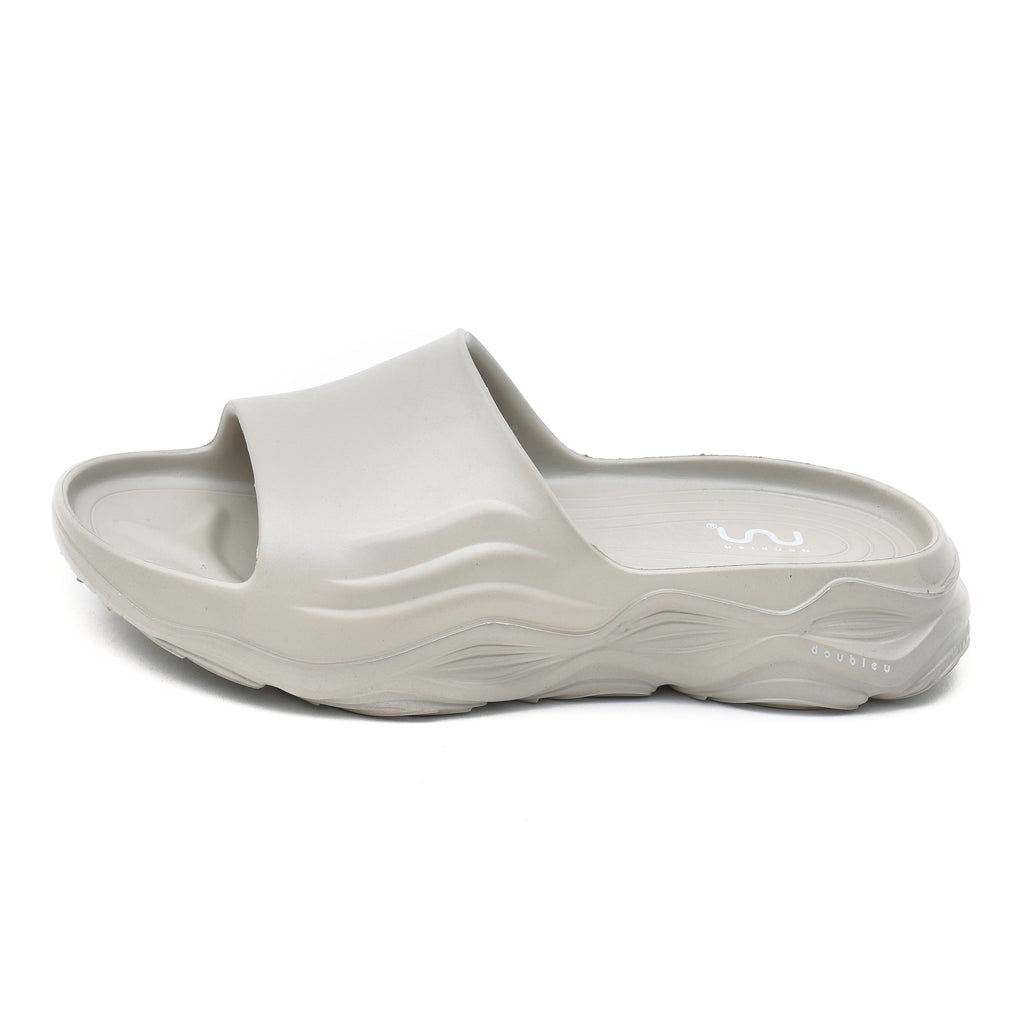 Doubleu Ultra Sporty Men Comfortable Recovery Footwear Warm Grey