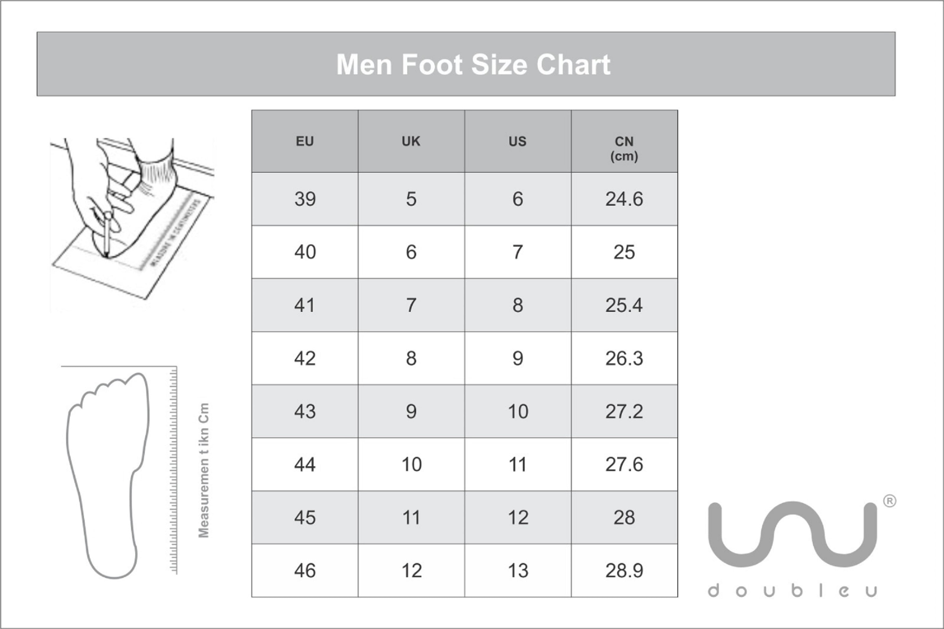 Size Chart – doubleu