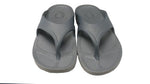 Doubleu Comfort Men Slipper Comfortable & Light Weight Recovery Footwear (Grey + Carbon)