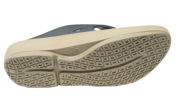Doubleu Comfort Men Slipper Dark Beige + Grey Men
