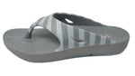 Doubleu Comfort Men Slipper Comfortable & Light Weight Recovery Footwear (Grey + Grey Light Grey)