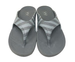 Doubleu Comfort Men Slipper Comfortable & Light Weight Recovery Footwear (Grey + Grey Light Grey)