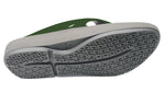 Doubleu Comfort Men Slipper Comfortable & Light Weight Recovery Footwear (Grey + Military Green)