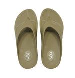 Doubleu Comfort Men Slipper Comfortable & Light Weight Recovery Footwear (Khakhi)